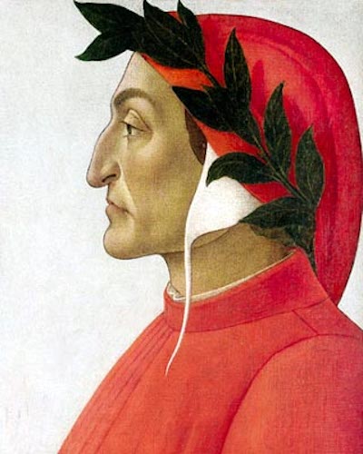 Dante Alighieri, portrett av Sandro Botticelli